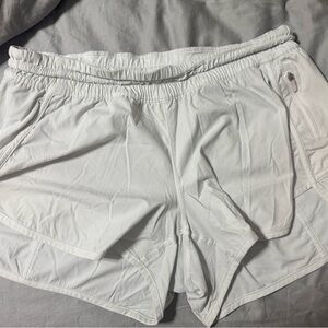Lululemon Athletica White Women's Athletic Shorts
